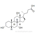 Cholan-24-oicacid, 3,7,12- 트리 히드 록시 -, (57190409,3α, 5β, 7α, 12α) - CAS 81-25-4